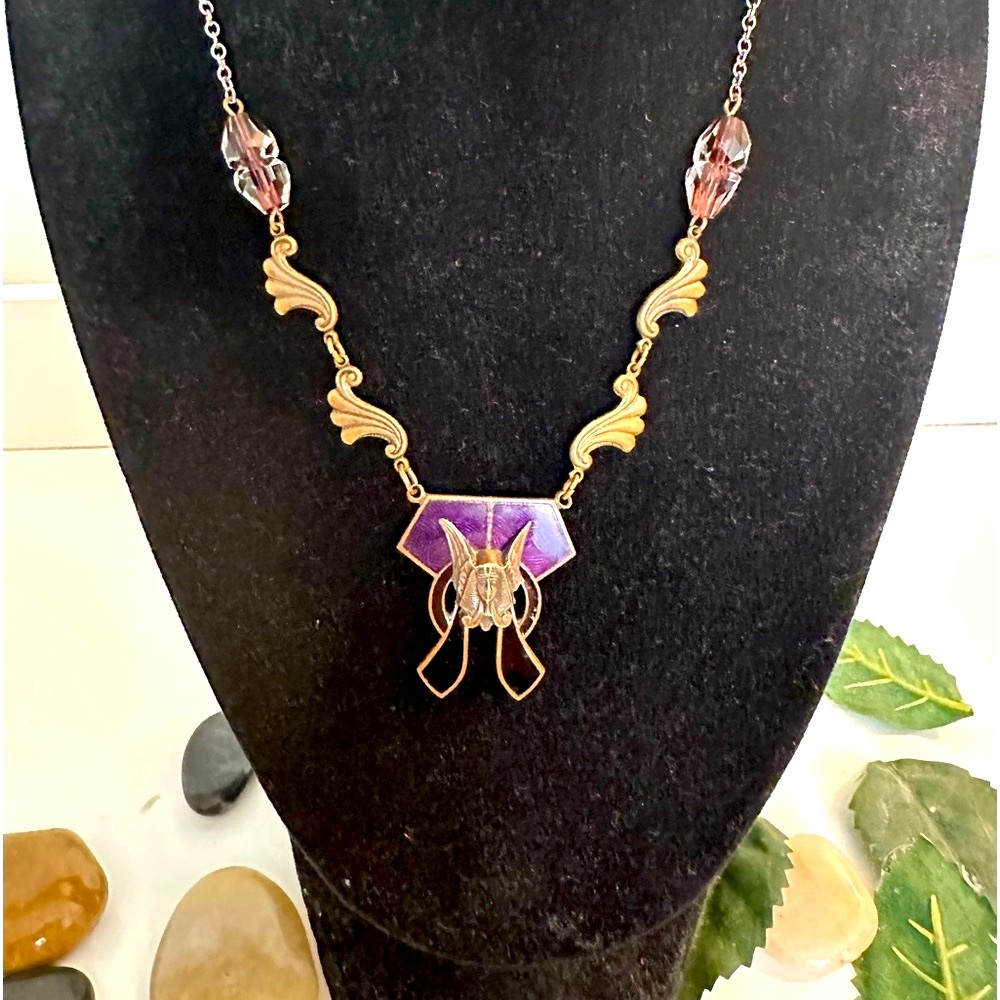 Vintage 1920’s Pididdly Links choker necklace